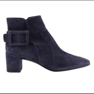 ROGER VIVIER Polly Suede Ankle Boots!